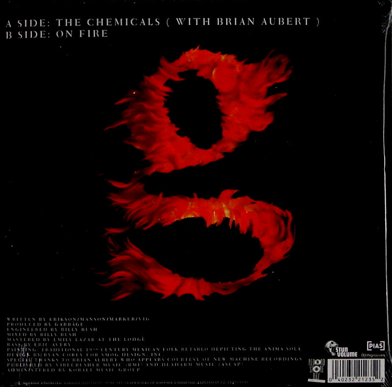 GARBAGE the chemicals 10" inch back