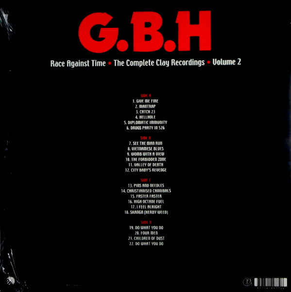 G.B.H. race against time - vol 2 LP