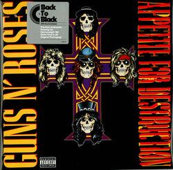 guns n roses appetite for destruction 180g vinyl lp
