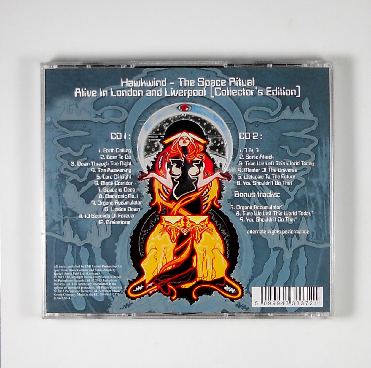 HAWKWIND space ritual CD back