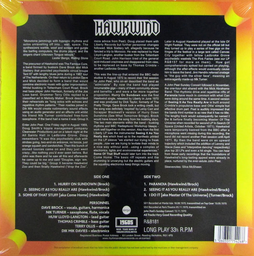 Hawkwind at The BBC