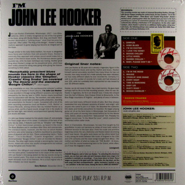 I'm John Lee Hooker