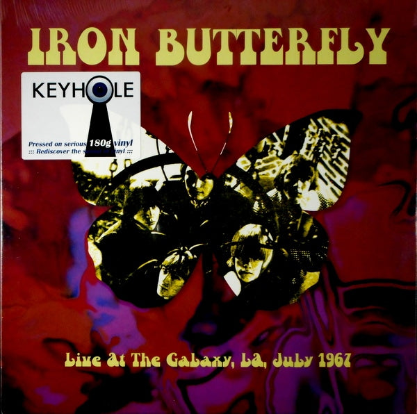 IRON BUTTERFLY live at the galaxy 1967 LP