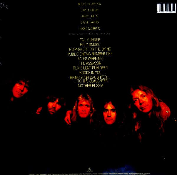 IRON MAIDEN no prayer for the dying LP