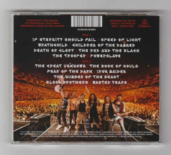 the book of souls - live chapter CD