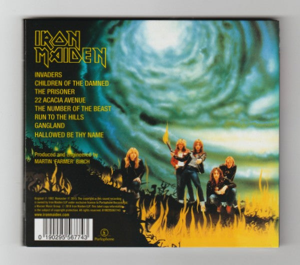 the number of the beast - CD