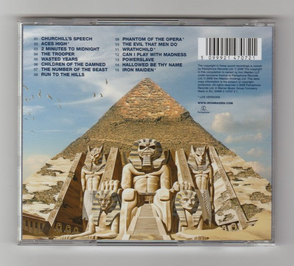 somewhere back in time - CD