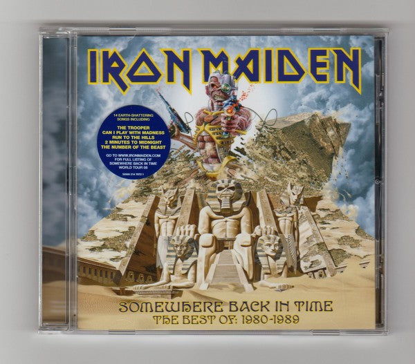 somewhere back in time - CD