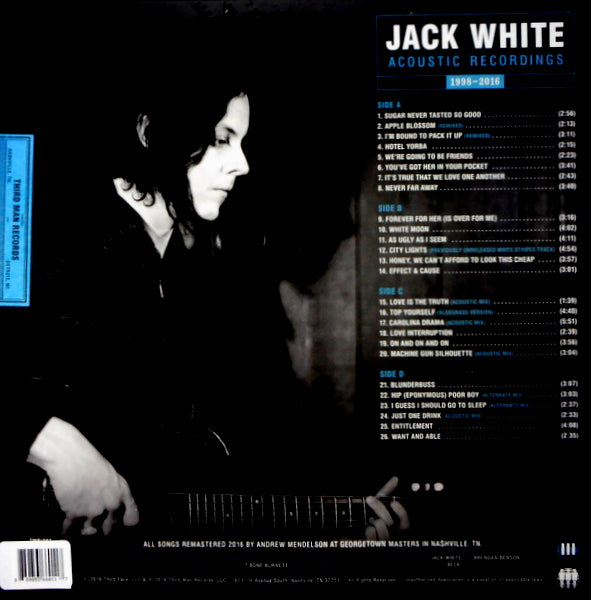 WHITE STRIPES, THE (JACK WHITE) acoustic recordings LP