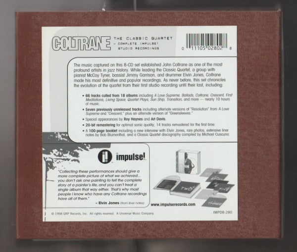 Complete Impulse Studio recordings - CD Box Set (SECONDHAND ITEM)