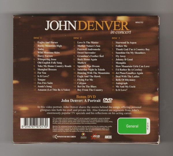 In Concert - Deluxe CD Box Set (SECONDHAND ITEM)