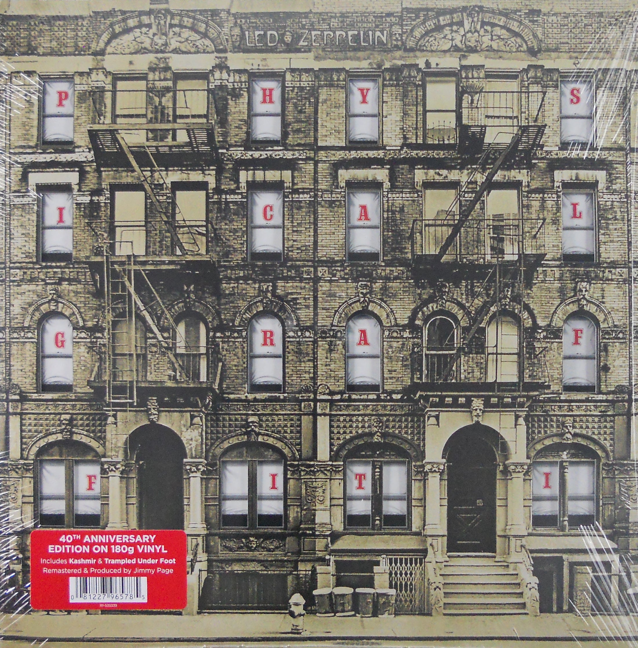 LED ZEPPELIN physical graffiti - remastered LP