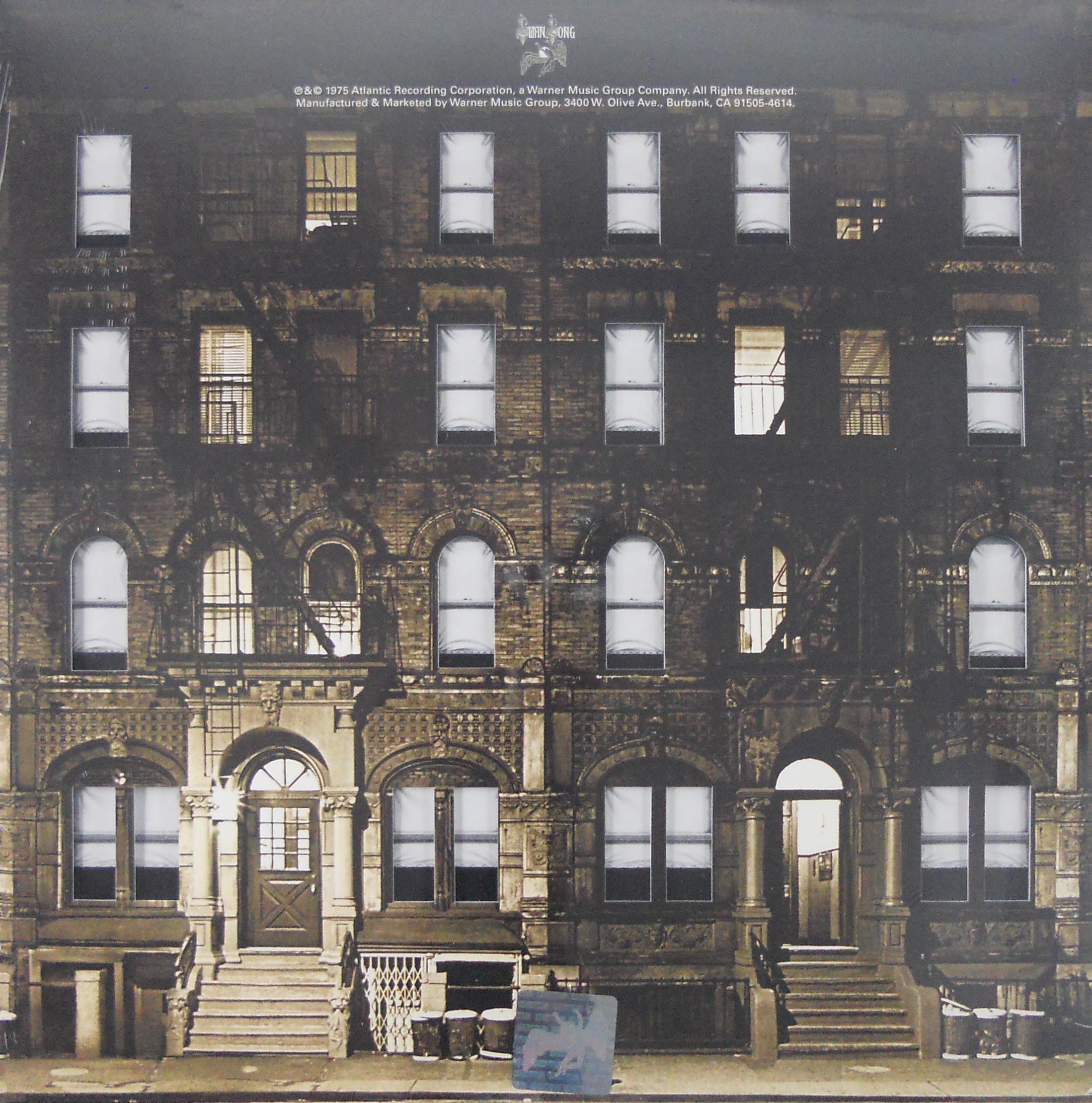 LED ZEPPELIN physical graffiti - remastered LP back