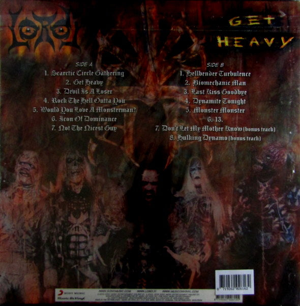 get heavy - Col Vinyl LP