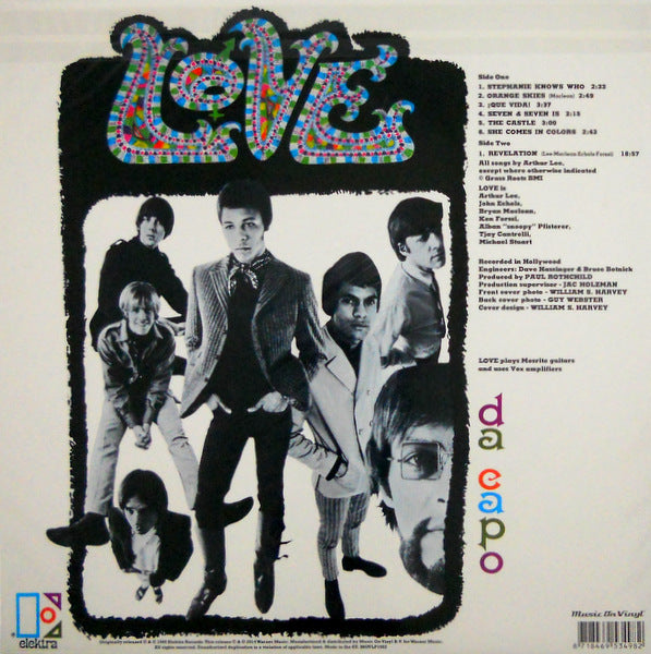 LOVE da capo LP back