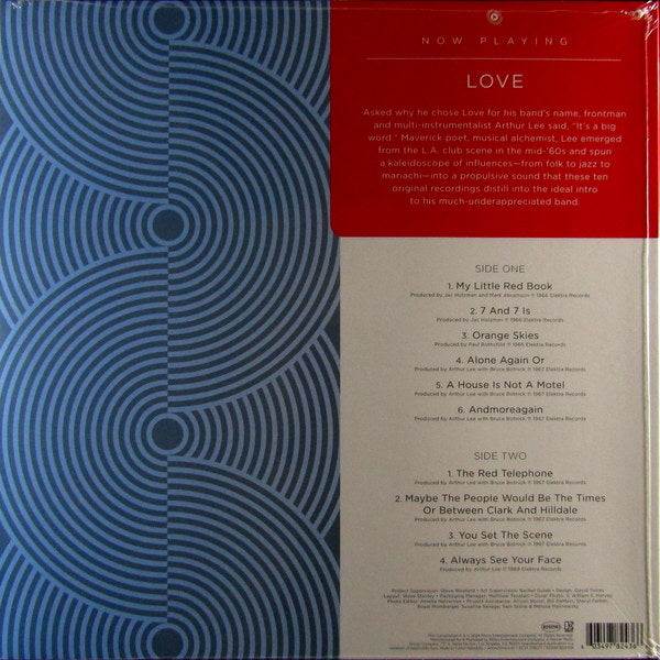 Love Now Playing - Col Vinyl LP