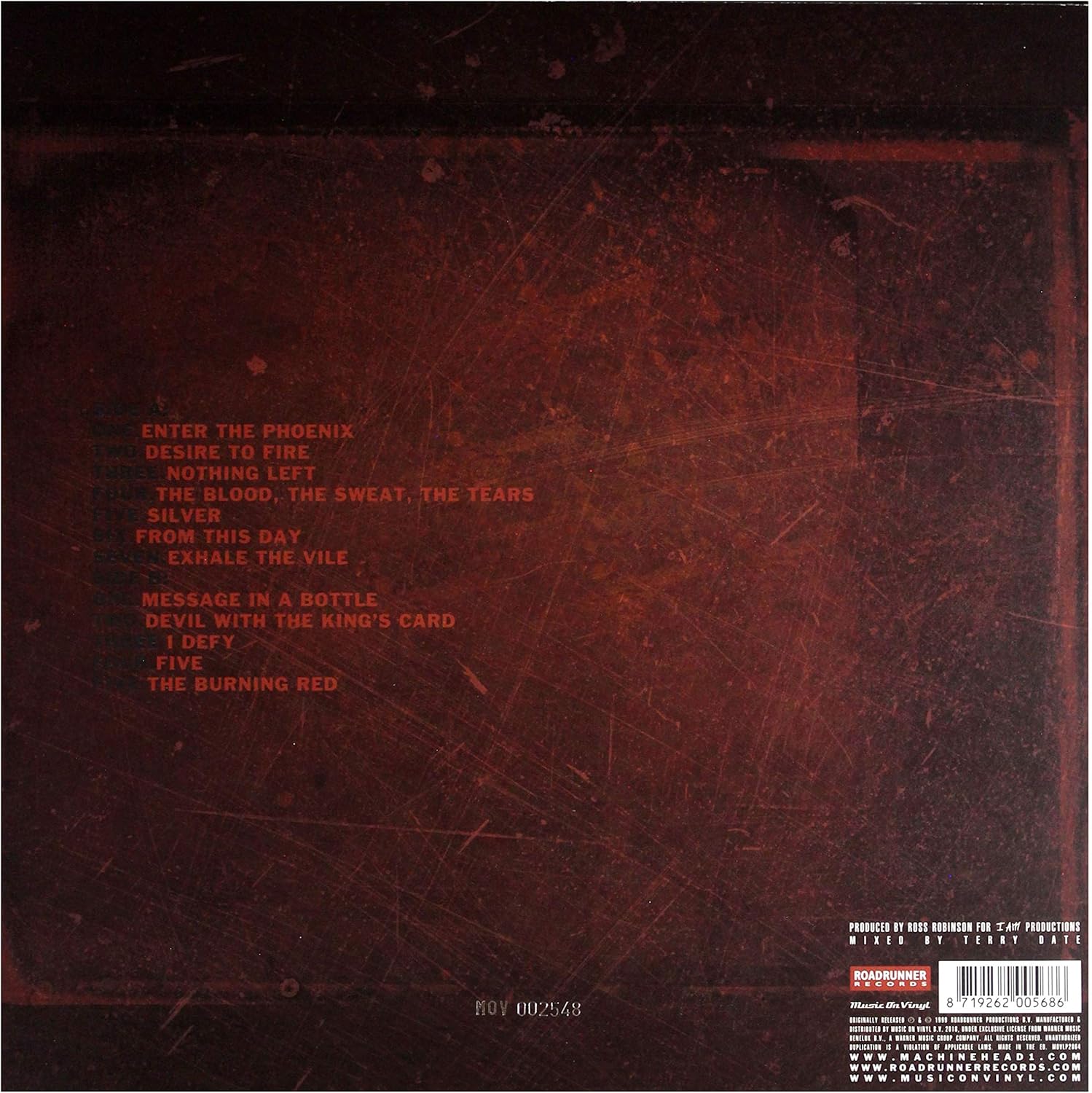 the burning red