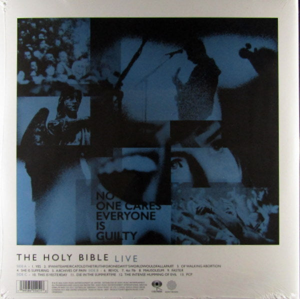 The Holy Bible Live - Col Vinyl LP
