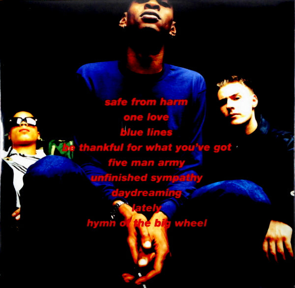 MASSIVE ATTACK blue lines LP