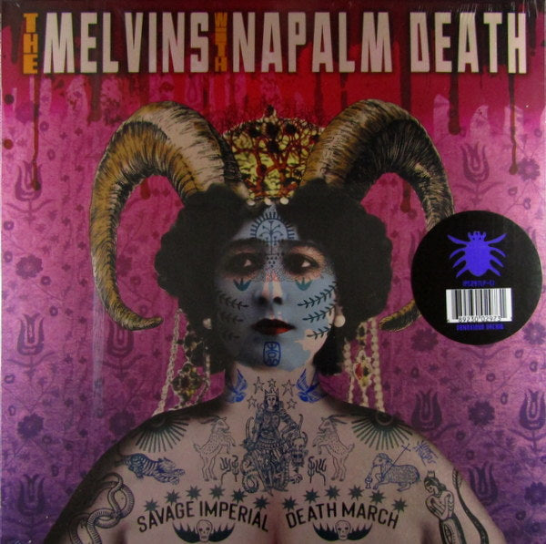 Savage imperial death March - Col Vinyl LP