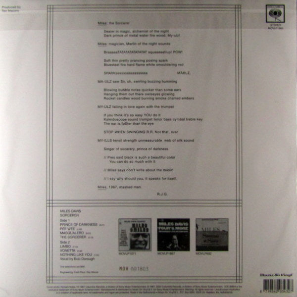 sorcerer - Col Vinyl LP