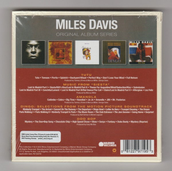Miles Davis  - Original Album Series 5CD set