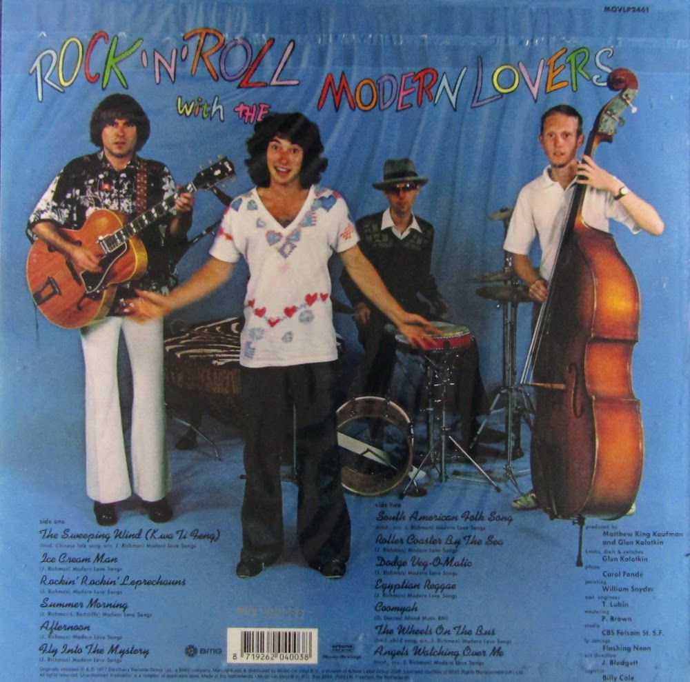 rock 'n' roll with the Modern Lovers - Col Vinyl LP