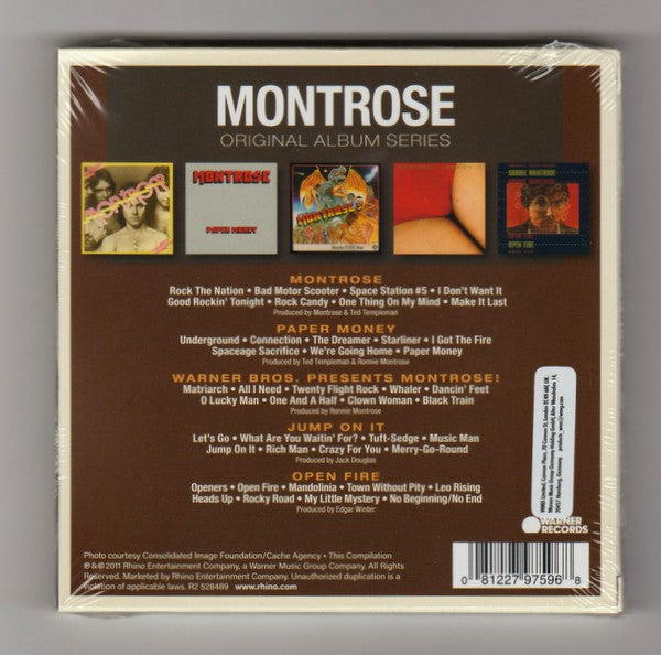Montrose  - Original Album Series 5CD set