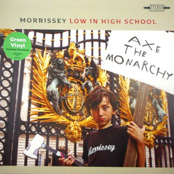MORRISSEY low in high school - green vinyl LP