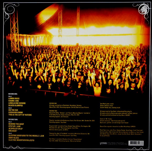 MOS GENERATOR in concert 2007-2014 - ltd edition LP