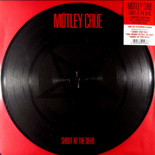 shout at the devil - Pic Disc LP