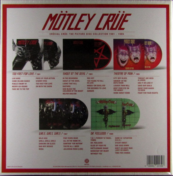 Crucial Crue - Picture Disc LP Box Set