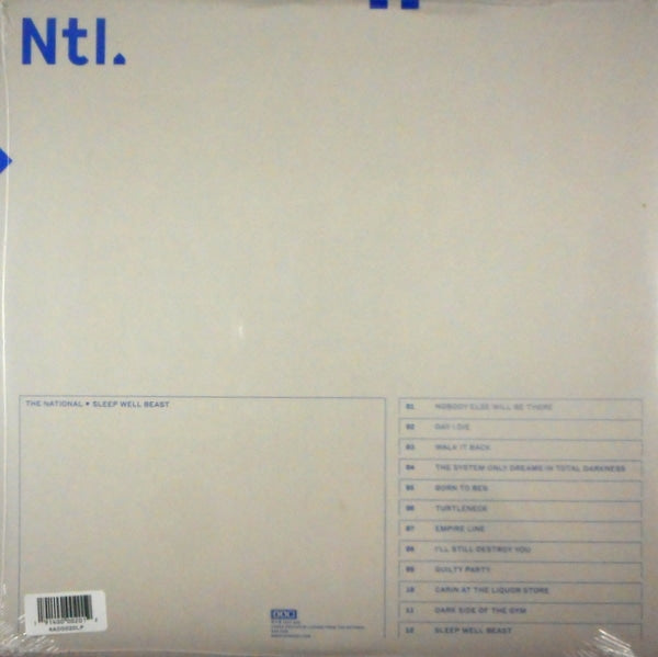 NATIONAL, THE sleep welll beast - white vinyl LP