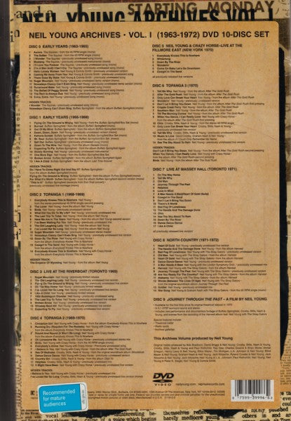 Archives Vol 1 Deluxe CD/DVD Box Set