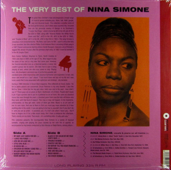 The Very Best Of Nina Simone - Col Vinyl LP