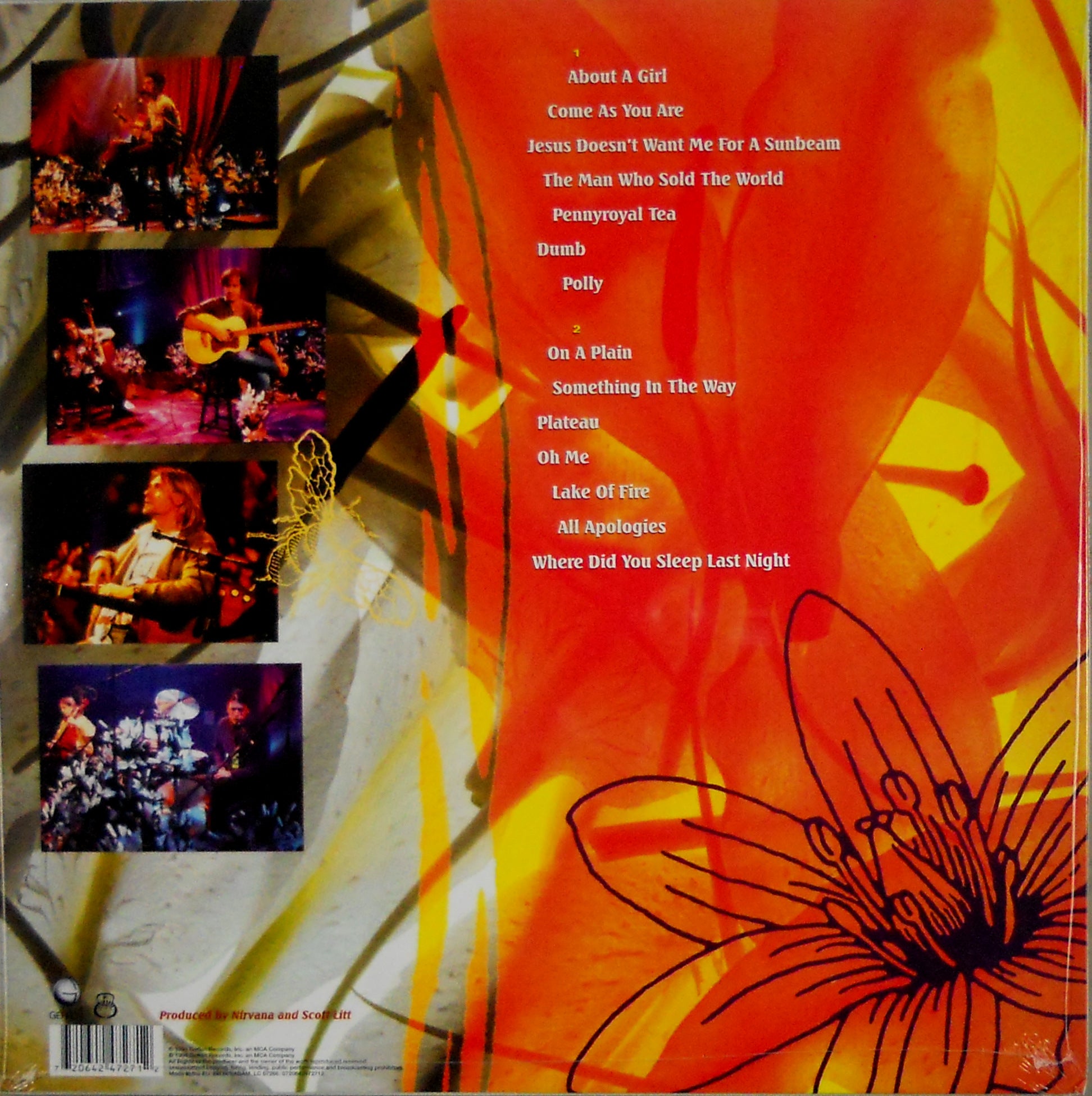 NIRVANA unplugged in new york LP