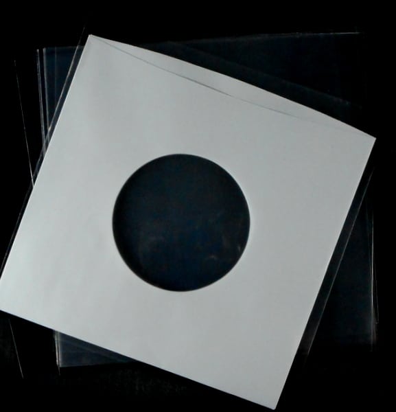 7" SINGLE NON RESEALABLE COVER 7" cover - pack of 100 MISC