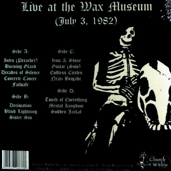 live at the wax museum
