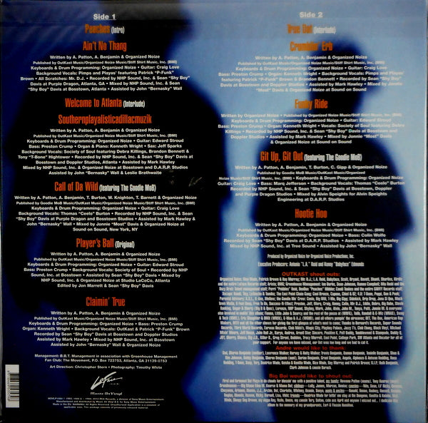 OUTKAST southernplayalisticadillacmuzik LP