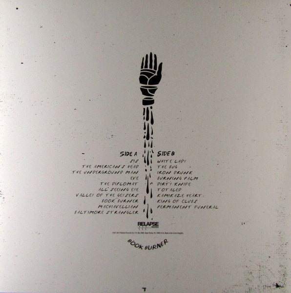 book burner - Col Vinyl LP