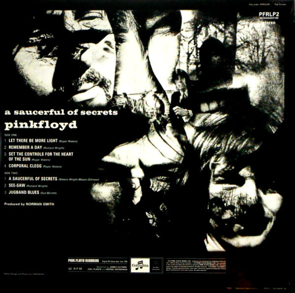 PINK FLOYD a saucerful of secrets LP