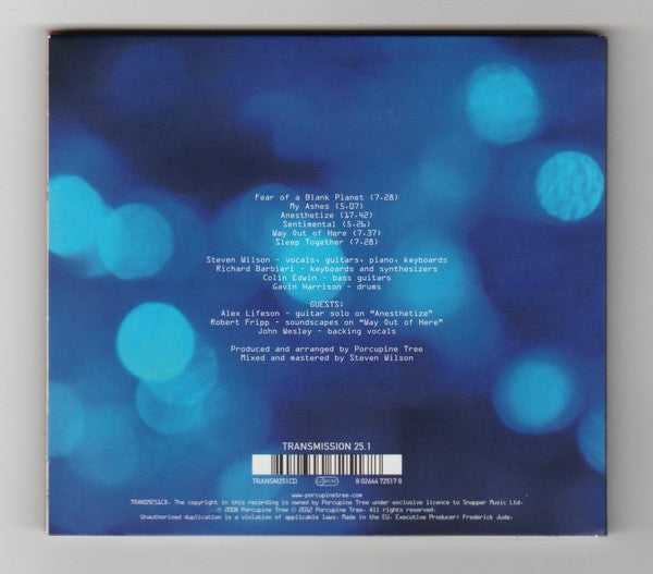 Fear Of A Blank Planet - CD