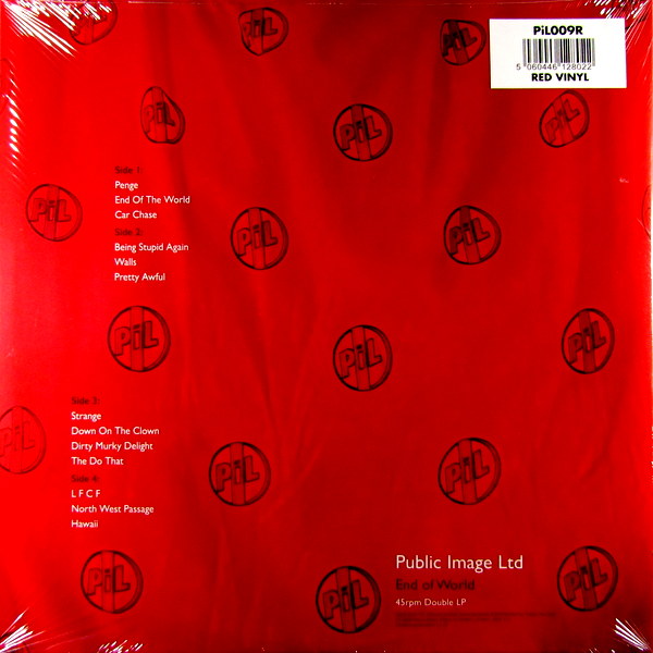 end of the world - Col Vinyl LP