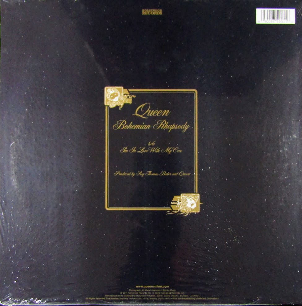 bohemian rhapsody - Col Vinyl 12