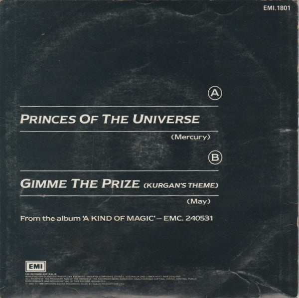 Princes Of The Universe (SECONDHAND ITEM)