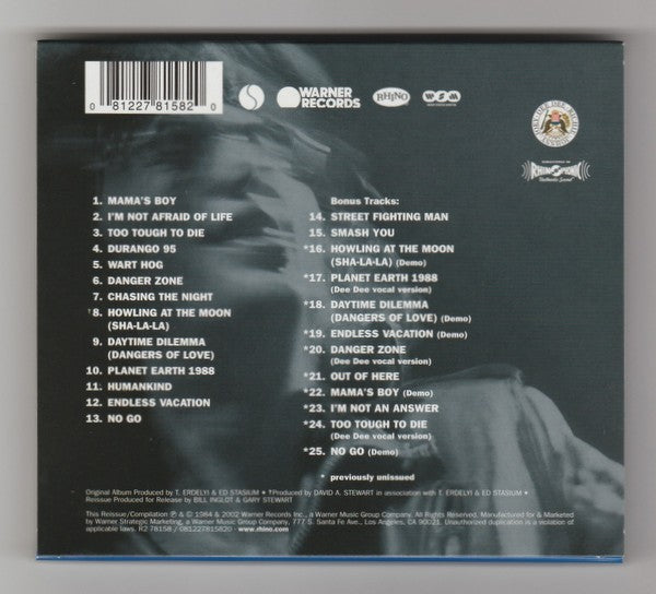 Too Tough To Die - CD