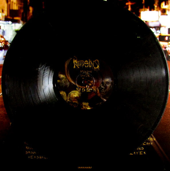 Grinding from the grave - Black Marble  Col Vinyl LP