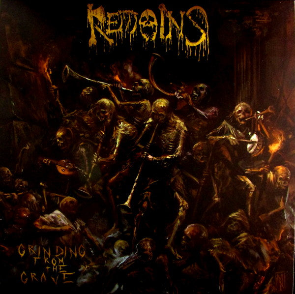 Grinding from the grave - Red  Col Vinyl LP