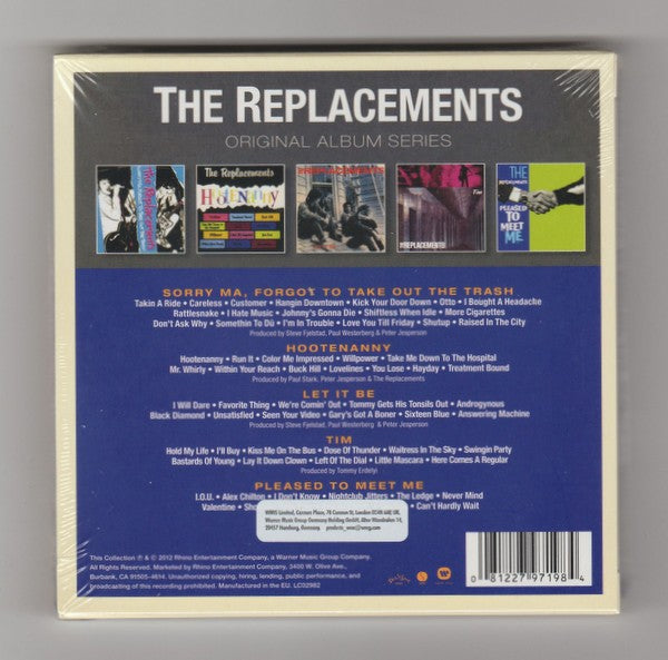 The Replacements - Original Album Series 5CD set