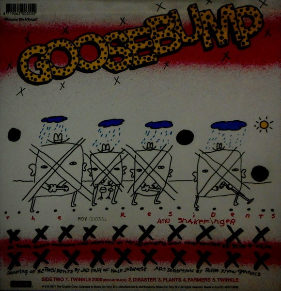 RESIDENTS, THE diskomo/goosebump - col vinyl LP